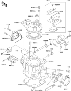  Цилиндр и головка цилиндров