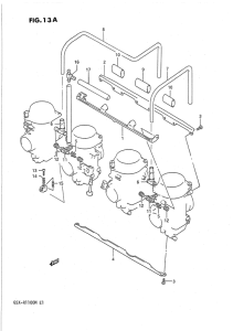 GSX-R1100 Карбюратор fittings