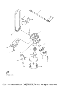 YZF-R6 Масляный насос