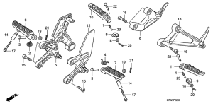CB1000R Ступень передачи