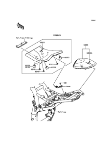 ZR800 Сиденье
