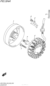 GSX-S750 Генератор