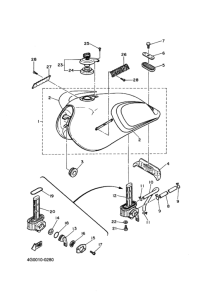 XJ400 ﾌﾕｴﾙﾀﾝｸ