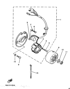 YZ250 Генератор
