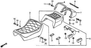 GL650I Сиденье