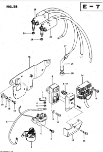 GSX750 Equipo electrico