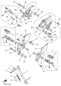 FZ400 ｽﾀﾝﾄﾞ.ﾌｰﾄﾚｽﾄ