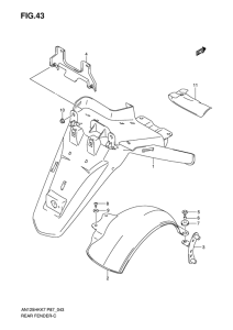 AN125 Заднее крыло