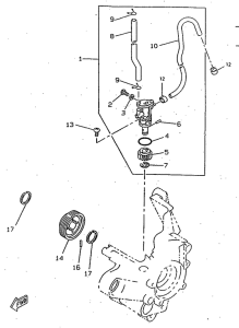 CW50RSX Масляный насос