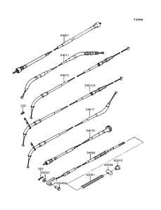  Тросы управления