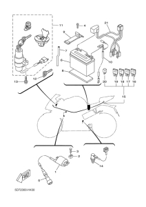 YZF-R125 Электрика 1