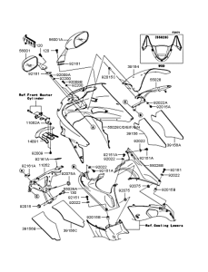ZX1200 Обтекатели