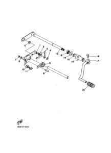 XS250 ｼﾌﾄｼﾔﾌﾄ.ﾍﾟﾀﾞﾙ