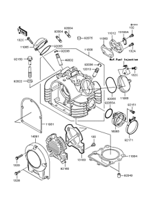 BJ250 Головка цилиндров