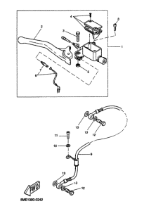 YQ100 Главный тормозной цилиндр