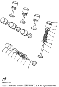 XJ600SH Клапана