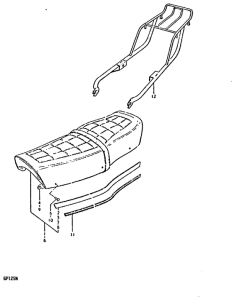 GP125 Пружина