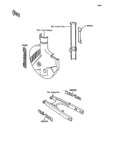 KMX200 Наклейки