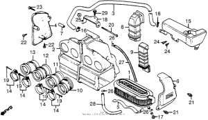 CB1000 Воздушный фильтр