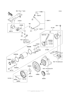 EX250 Стартер