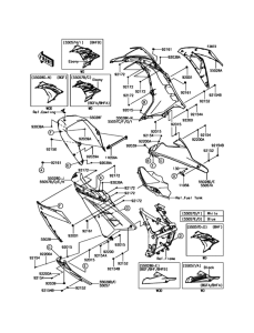 EX300 Обтекатель нижний