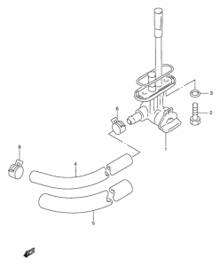 RGV250 Топливный кран
