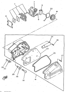 CW50RS Впускная система