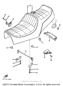 XV920J Сиденье