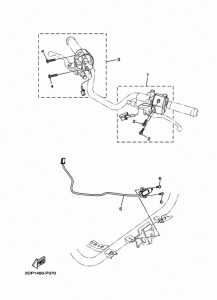 GPD150-A Handle switch & lever