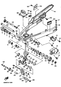 XT400E ﾘｱｱｰﾑ