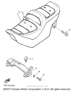 XVZ13DD Сиденье