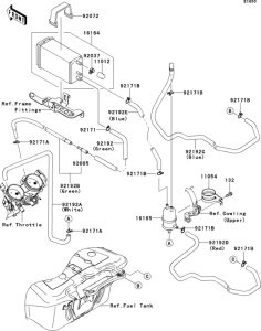 ZG1400 Топливная система
