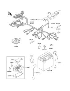 ZX600 Электрика