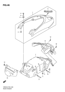 VZ800 Заднее крыло