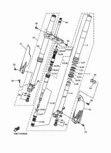  Передняя вилка