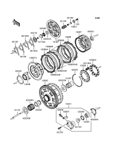 ZG1400 Сцепление