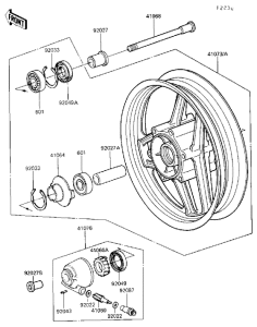 ZG1000 Передняя втулка