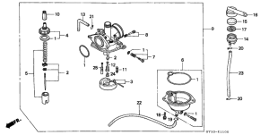 SA50 Carburetor assy