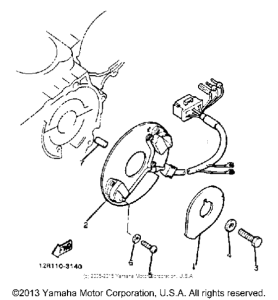 XS400RK Регулятор,вед .звезда