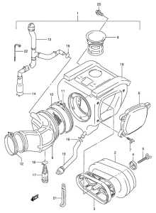 DR350 Воздухоочиститель