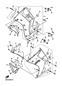FJR1300 Cowling comp