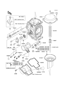 ZX900 Детали карбюратора