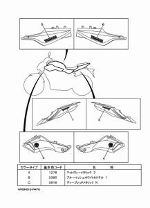 MT07 エンブレム & ラベル 1