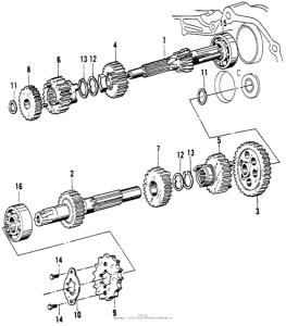 CA200 Трансмиссия