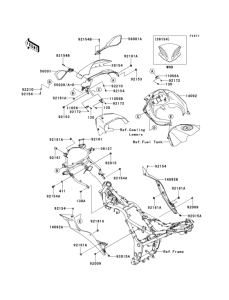 EX300 Обтекатели