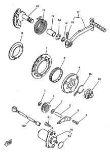 YN50R Стартер