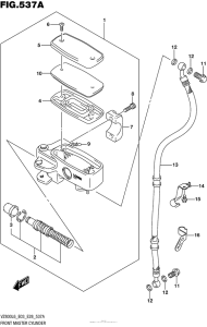VZ800 Front Master Cylinder (Vz800L6 E03)