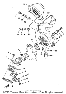 YZ465G Впускная система
