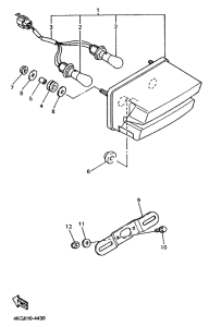 XJR1200 Фонарь