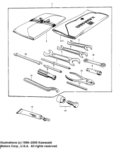 KV100 Owner tools / special service tools
